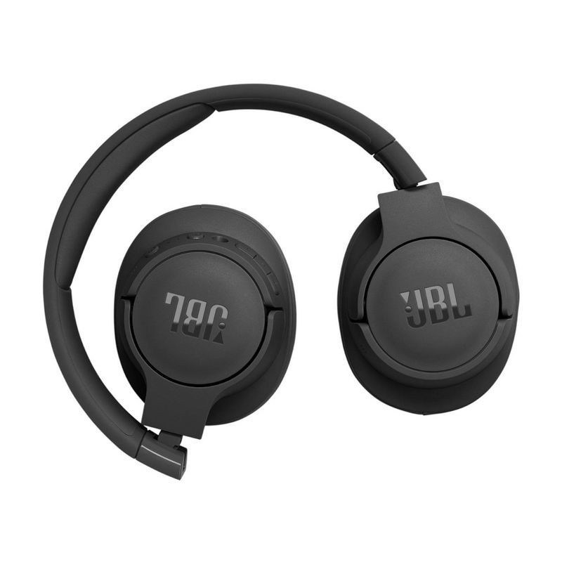 slide 5 of 9, JBL Tune 770NC Bluetooth Wireless Over-Ear Headphones - Black: 70hr Battery Life, Built-In Microphone, USB-C Connection, 1 ct