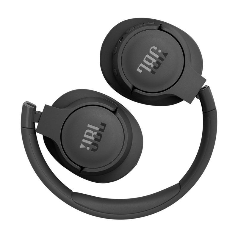 slide 7 of 9, JBL Tune 770NC Bluetooth Wireless Over-Ear Headphones - Black: 70hr Battery Life, Built-In Microphone, USB-C Connection, 1 ct
