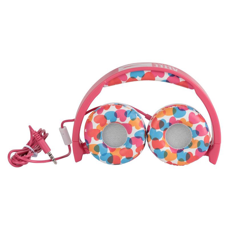 slide 3 of 9, Altec Lansing Kid's Wired Over-Ear Headphones - Hearts, 1 ct