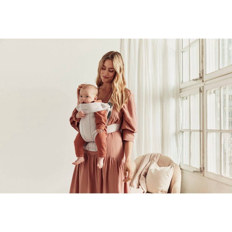 slide 5 of 6, BabyBjorn Baby Carrier Mini Jersey - Light Beige, 1 ct