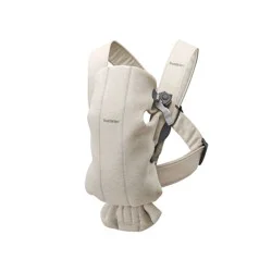 BabyBjorn Baby Carrier Mini Jersey - Light Beige