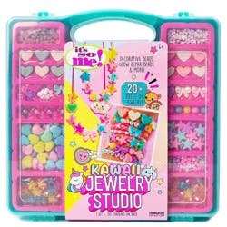 It's so Me Kawaii Cute Jewelry Studio: Craft Kit with Beads & Elastic Cord, Ages 6+, Christmas Gift