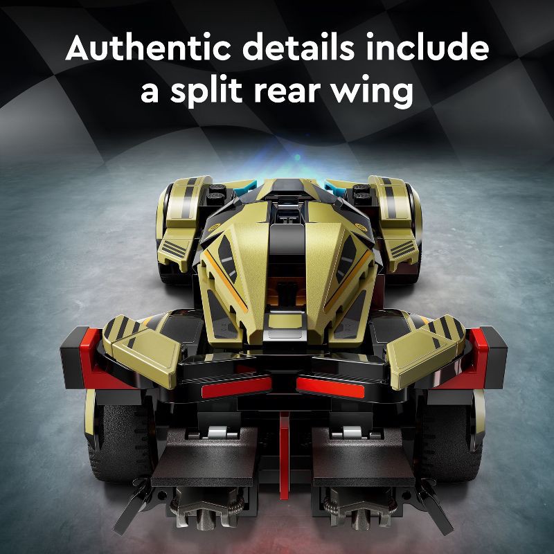 slide 6 of 6, LEGO Speed Champions Lamborghini Lambo V12 Vision GT Super Car Formula 1 76923, 1 ct