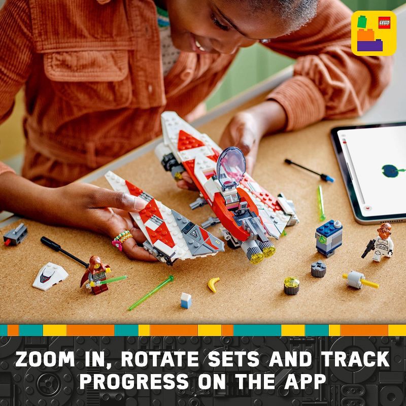 slide 2 of 6, LEGO Star Wars Jedi Bob's Starfighter Building Toy 75388, 1 ct