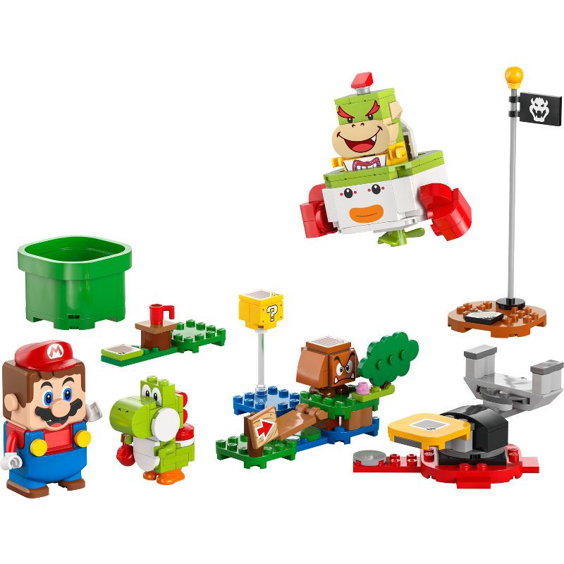 slide 2 of 6, LEGO Super Mario Adventures with Interactive LEGO Mario Playset 71439, 1 ct