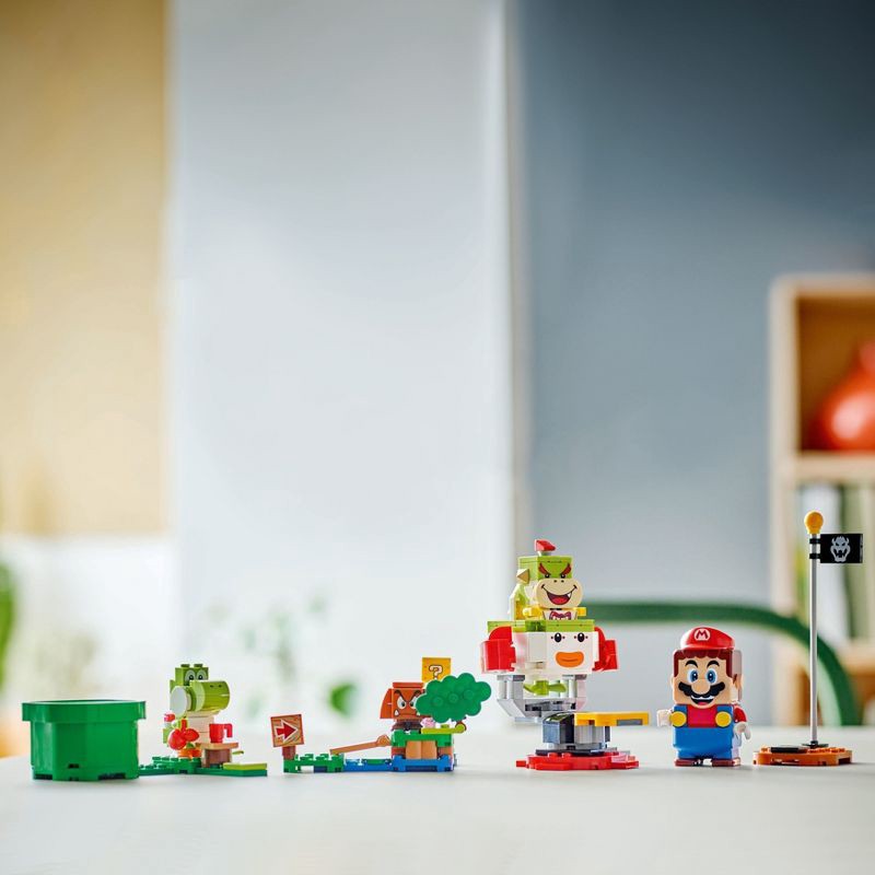 slide 4 of 6, LEGO Super Mario Adventures with Interactive LEGO Mario Playset 71439, 1 ct