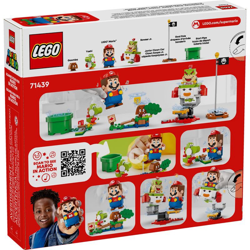 slide 6 of 6, LEGO Super Mario Adventures with Interactive LEGO Mario Playset 71439, 1 ct