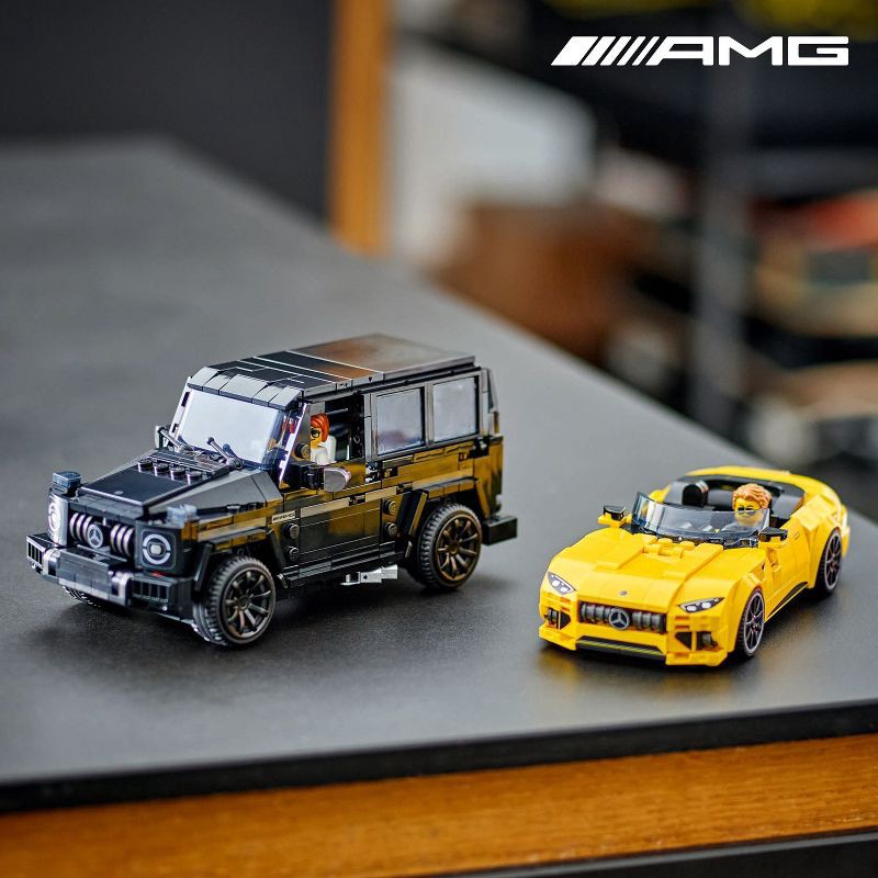 slide 5 of 5, LEGO Speed Champions Mercedes-AMG G 63 & Mercedes-AMG SL 63 F1 Toy Car 76924, 1 ct