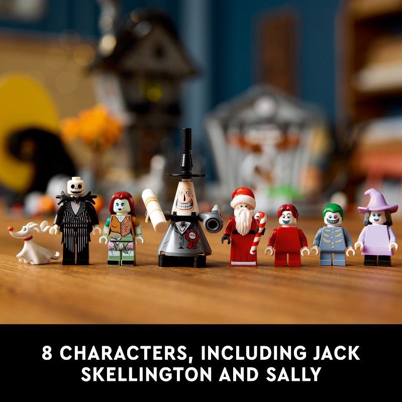 slide 5 of 6, LEGO Ideas The Nightmare Before Christmas Building Craft & Decor for Fans 21351, 1 ct