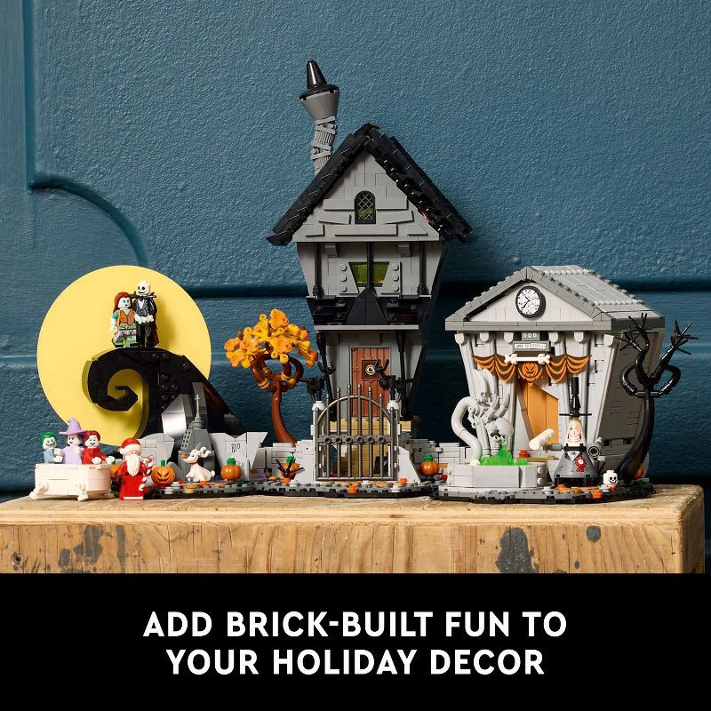 slide 6 of 6, LEGO Ideas The Nightmare Before Christmas Building Craft & Decor for Fans 21351, 1 ct