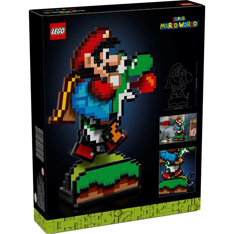 slide 2 of 4, LEGO Super Mario Super Mario World: Mario & Yoshi Nintendo Figure 71438, 1 ct