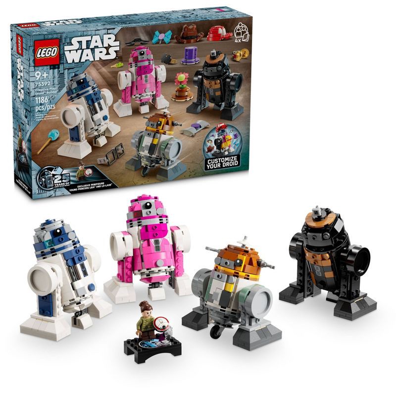 slide 1 of 6, LEGO Star Wars Creative Play Droid Builder, Star Wars Toy Set 75392, 1 ct