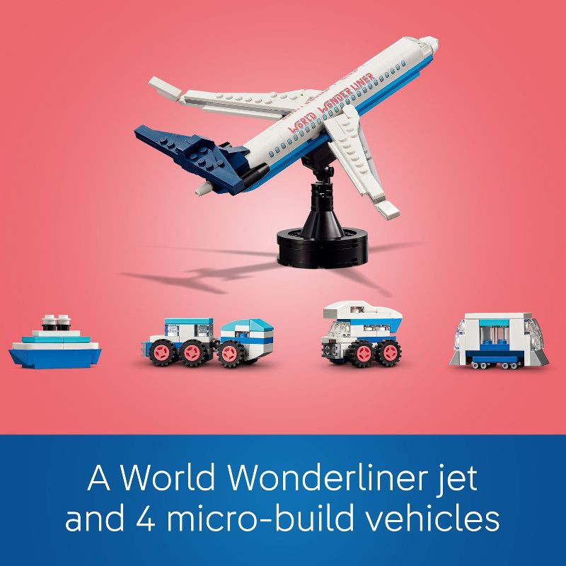 slide 6 of 7, LEGO Travel Moments Building Set, World Map for Travelers and Home Décor 41838, 1 ct