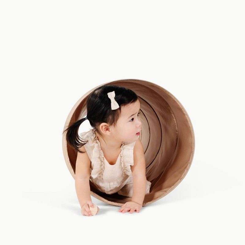 slide 4 of 6, Rollic Play Tunnel - Sand: Creative Thinking Steel Frame Tents for Ages 3+, 1 ct
