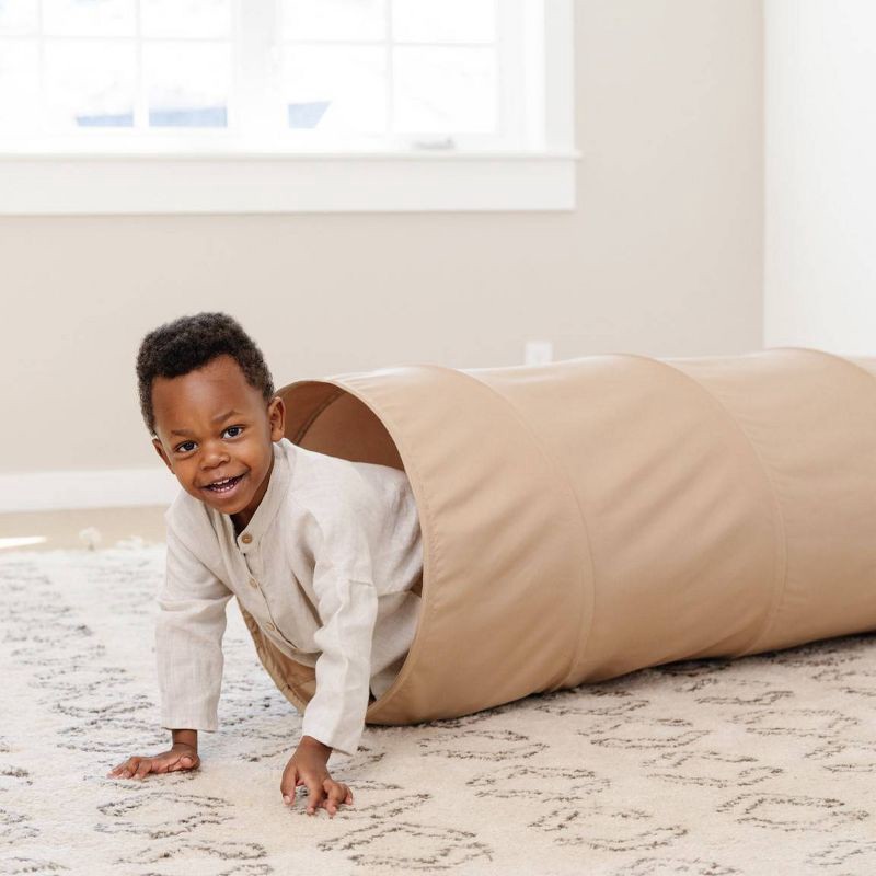 slide 5 of 6, Rollic Play Tunnel - Sand: Creative Thinking Steel Frame Tents for Ages 3+, 1 ct