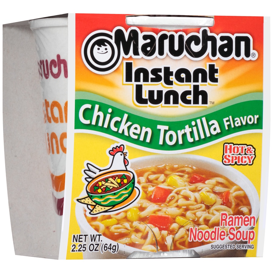 slide 2 of 8, Maruchan Ramen Noodle Soup Chicken Tortilla, 2.25 oz