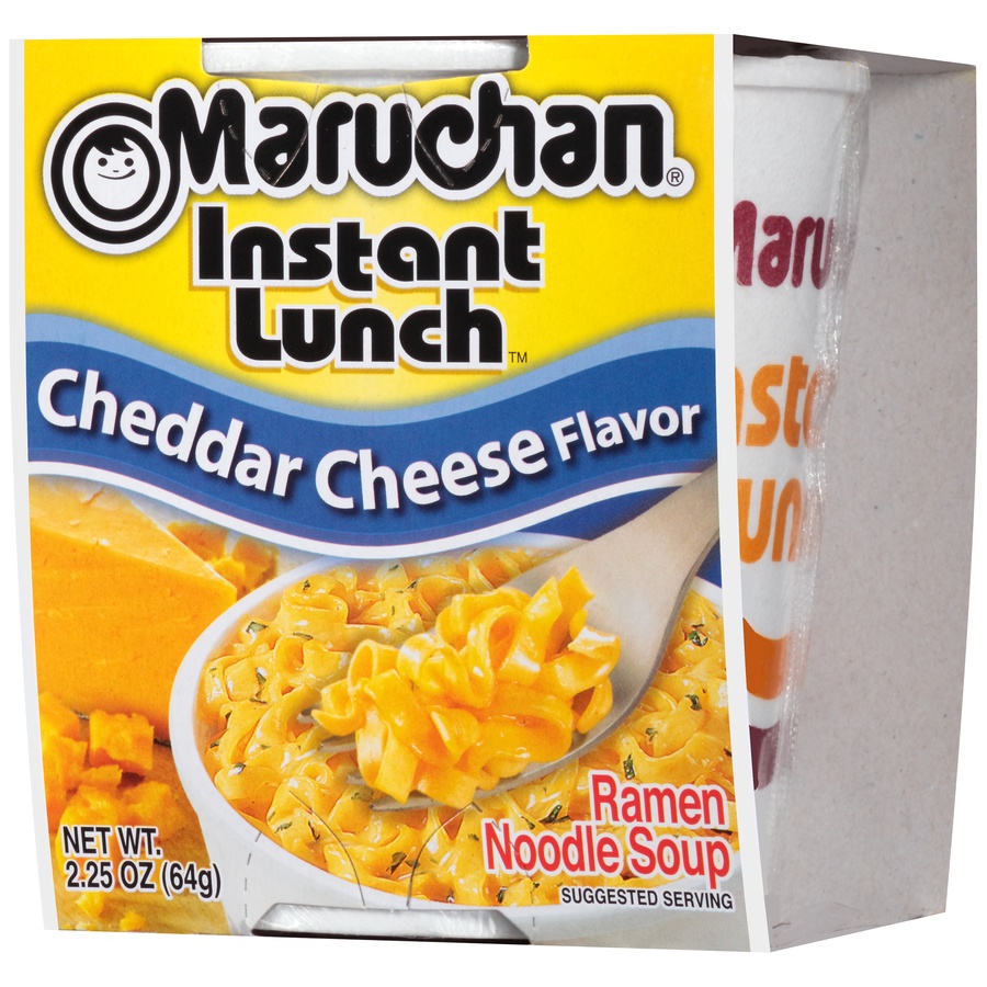 slide 7 of 8, Maruchan Instant Cheddar Cheese, 2.25 oz