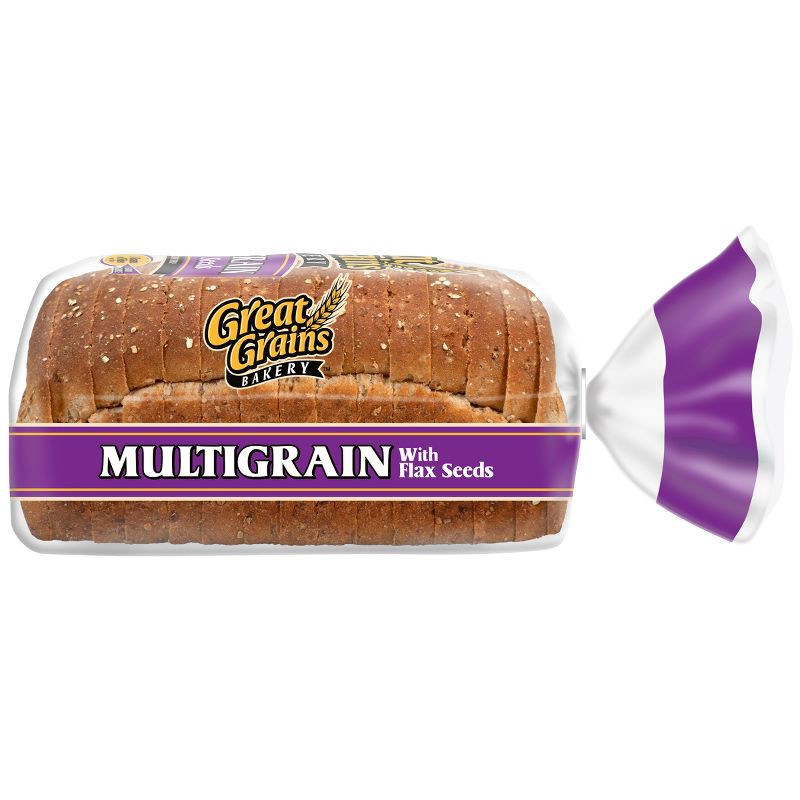 slide 11 of 12, Natures Own Great Grains Multigrain Wide Pan Bread - 24oz., 24 oz