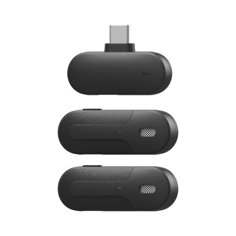 slide 1 of 5, NORTH Wireless Microphone with Charger (USB-C): Audio Equipment Accessory, 1 ct