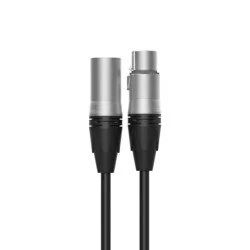 NORTH 10ft XLR Cable: Male-to-Female Microphone Connector, Audio Adapter