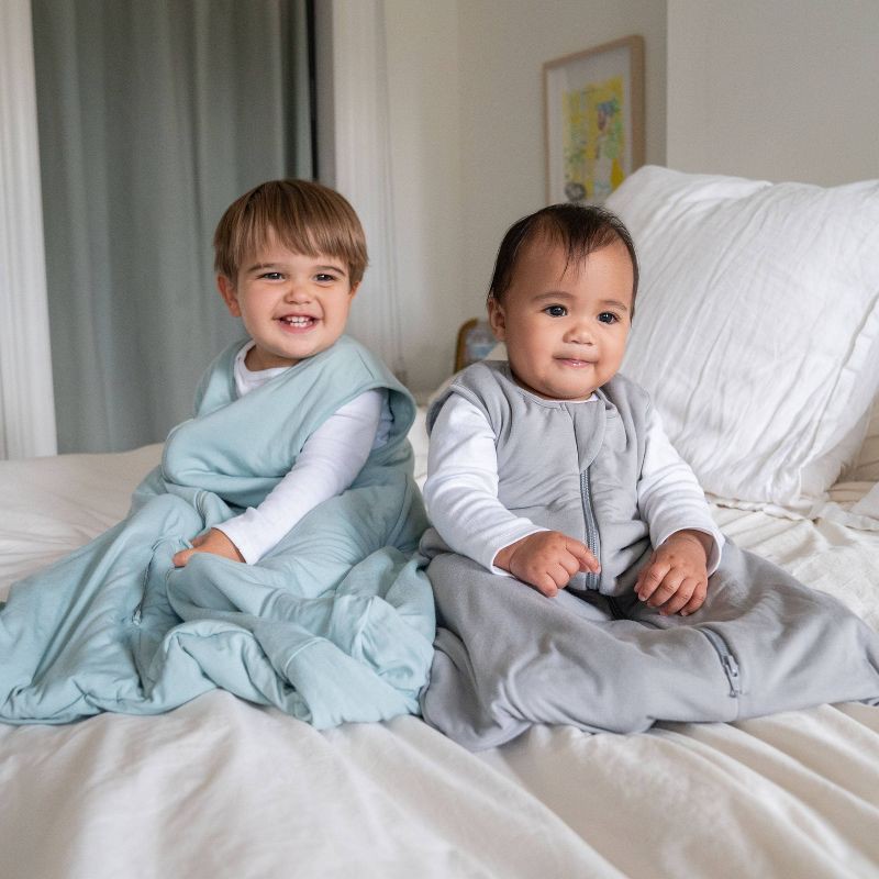 slide 7 of 7, HALO Innovations Supersoft Rayon Viscose Made from Bamboo Sleepsack Wearable Blanket - Calm Sage - S, 1 ct