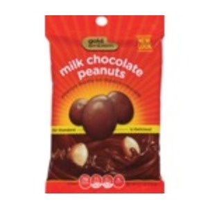 slide 1 of 1, CVS Gold Emblem Double Dipped Milk Chocolate Covered Peanuts, 4.85 oz