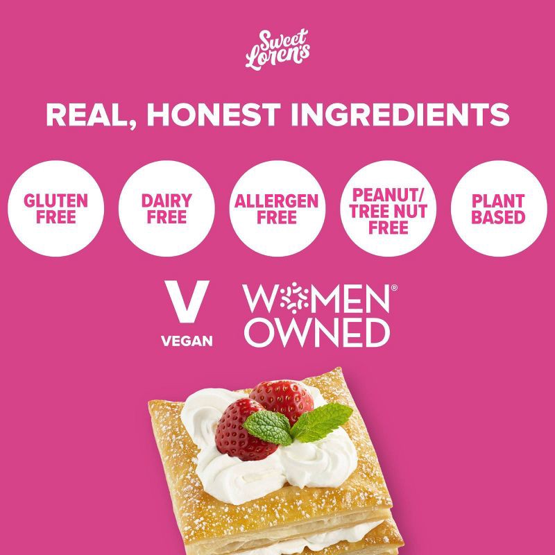 slide 4 of 9, Sweet Loren's Gluten Free Vegan Flaky Puff Pastry - 8.5oz, 8.5 oz