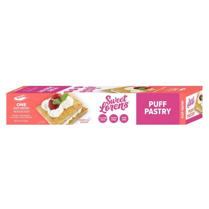 slide 1 of 9, Sweet Loren's Flaky Puff Pastry - 8.5oz, 8.5 oz