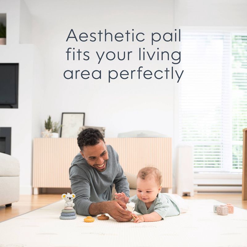 slide 16 of 18, Diaper Genie Platinum Pail - White, 1 ct