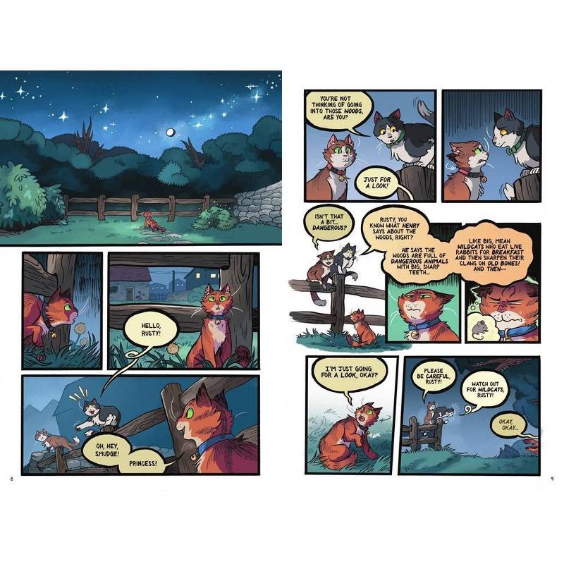 slide 2 of 9, Harper Collins Warriors Graphic Novel: The Prophecies Begin #1 - by Erin Hunter (Paperback), 1 ct