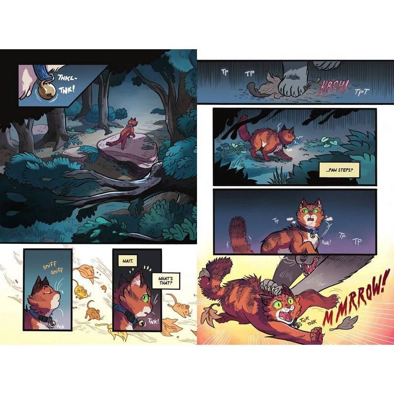 slide 3 of 9, Harper Collins Warriors Graphic Novel: The Prophecies Begin #1 - by Erin Hunter (Paperback), 1 ct