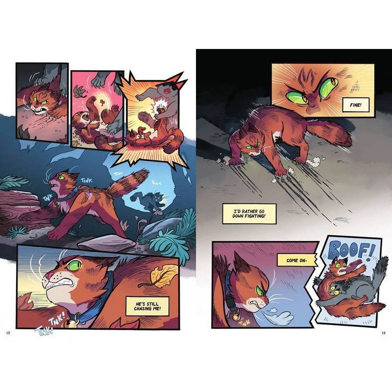 slide 4 of 9, Harper Collins Warriors Graphic Novel: The Prophecies Begin #1 - by Erin Hunter (Paperback), 1 ct