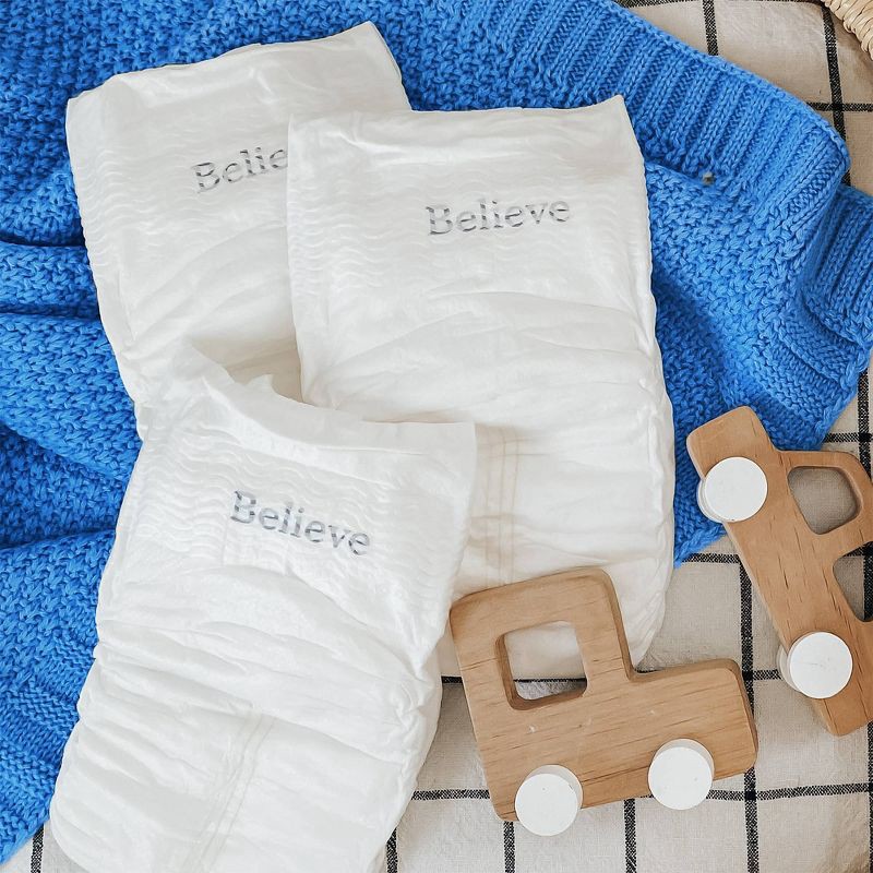 slide 5 of 6, Believe Baby Premium Soft Hypoallergenic Disposable Diapers - Size 4 - 6ct, 4 x 6 ct