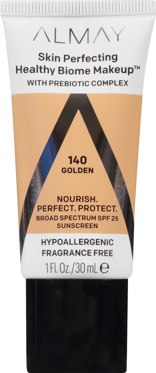 slide 4 of 11, Almay Skin Perfecting Healthy Biome Makeup, Golden, 1 oz