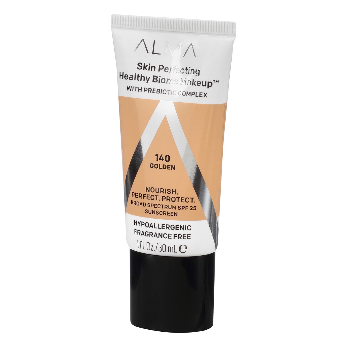 slide 9 of 11, Almay Skin Perfecting Healthy Biome Makeup, Golden, 1 oz