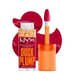 NYX Professional Makeup Duck Plump High Pigment Plumping Lip Gloss - Hall Of Flame - 0.23 fl oz