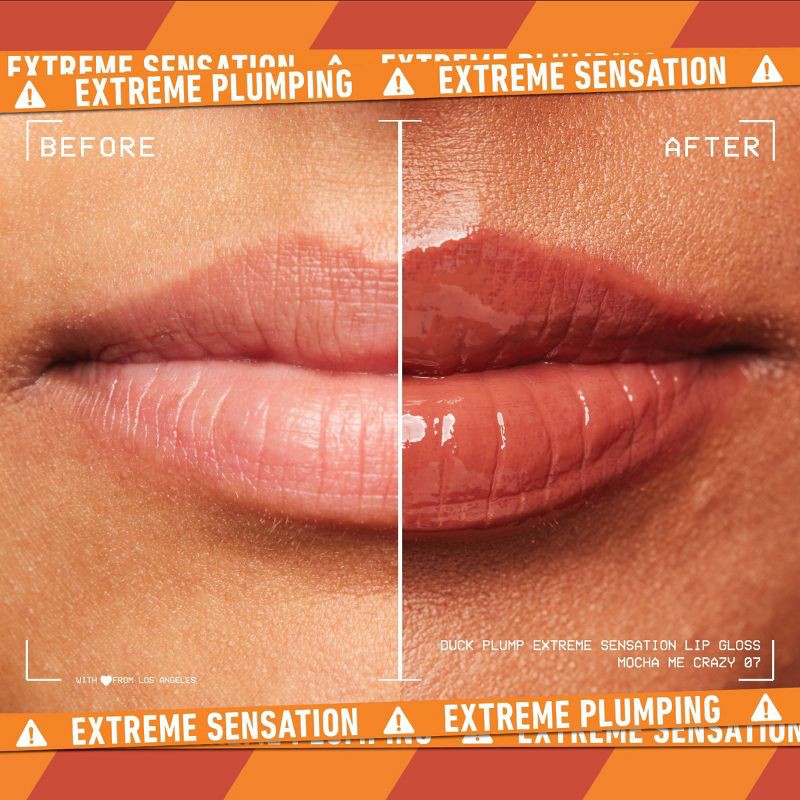 slide 3 of 8, NYX Professional Makeup Duck Plump High Pigment Plumping Lip Gloss - Mocha Me Crazy - 0.23 fl oz, 0.23 fl oz