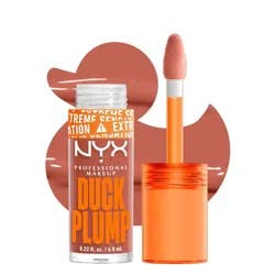 NYX Professional Makeup Duck Plump High Pigment Plumping Lip Gloss - Apri Caught - 0.23 fl oz