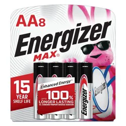 Energizer MAX AA Batteries 8pk - Alkaline Battery