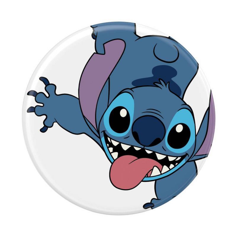 slide 2 of 5, PopSockets Disney PopGrip Character Cell Phone Grip & Stand - Crash Landing Stitch, 1 ct