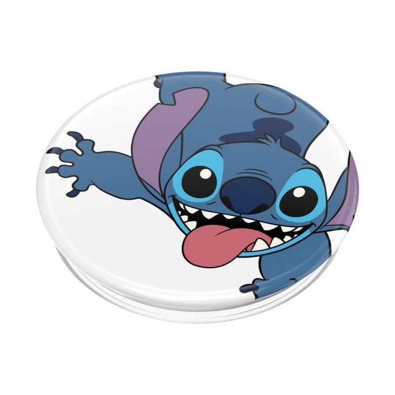 slide 3 of 5, PopSockets Disney PopGrip Character Cell Phone Grip & Stand - Crash Landing Stitch, 1 ct