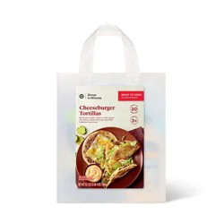 Dinner in Minutes Cheeseburger Tortillas Meal Kit - 52.2oz