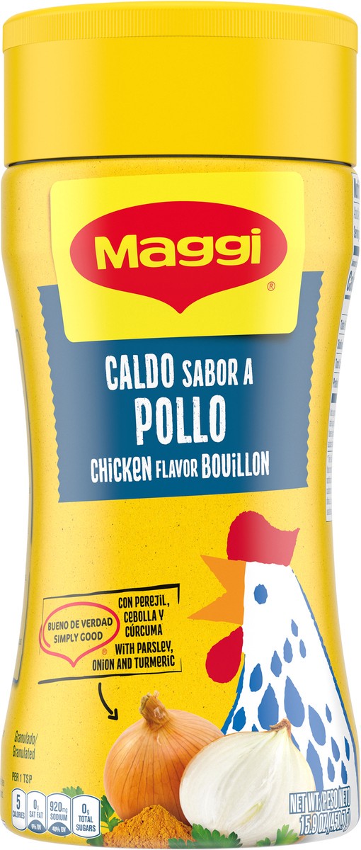 slide 7 of 9, Maggi Granulated Chicken Flavor Bouillon, 15.9 oz