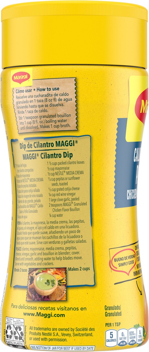 slide 4 of 9, Maggi Granulated Chicken Flavor Bouillon, 15.9 oz