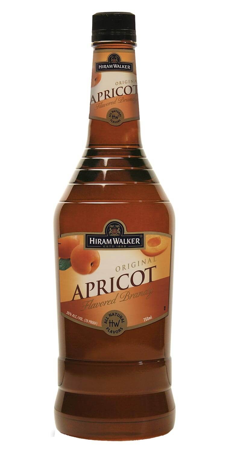 slide 1 of 1, Hiram Walker Apricot Brandy, 750 ml