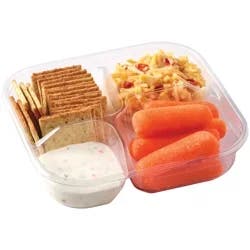 Meal Simple by H-E-B Snack Tray - Pimento Cheese, Crackers & Carrots