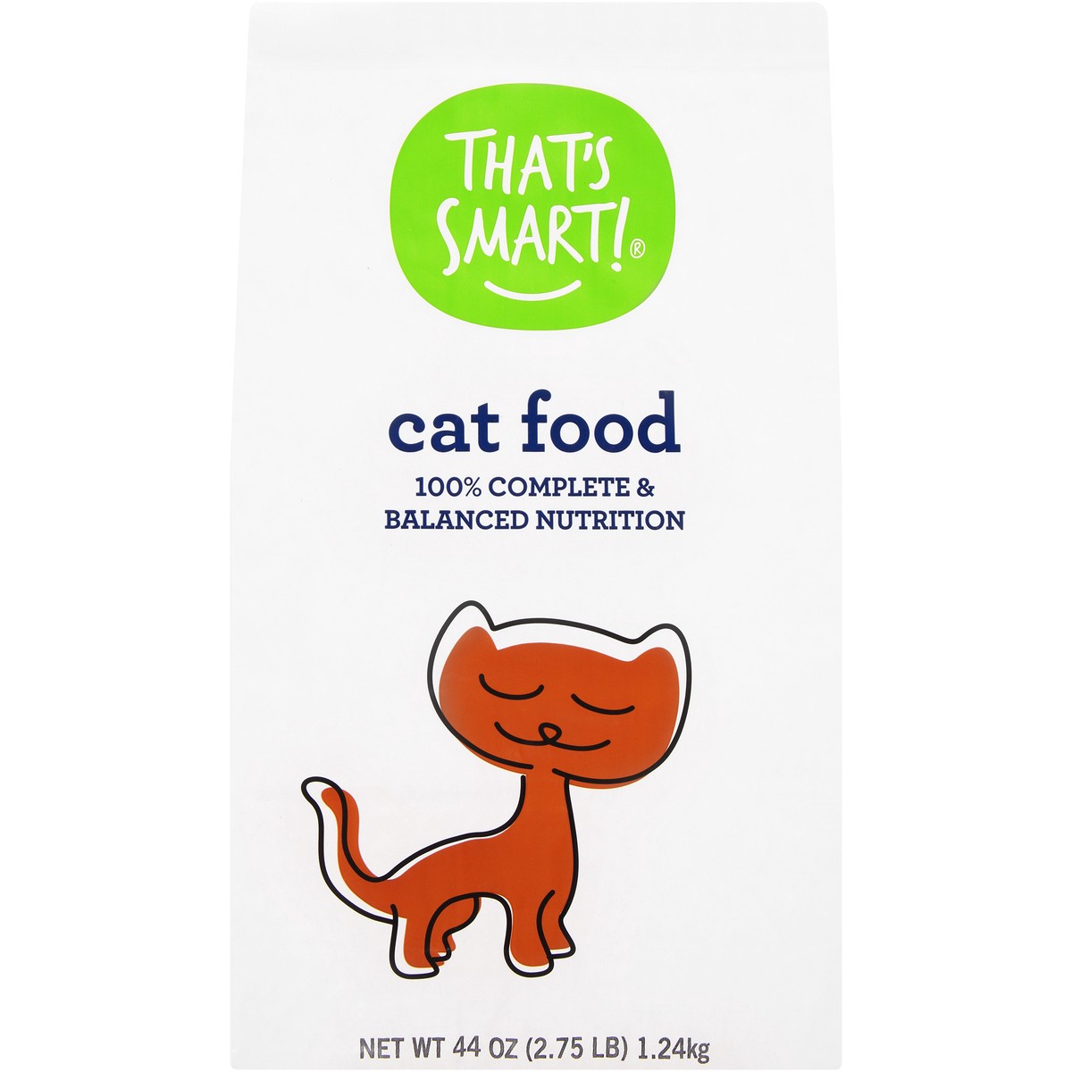 slide 1 of 15, That's Smart! 100% Complete & Balanced Nutrition Cat Food, 44 oz