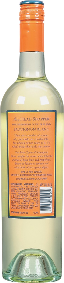 slide 5 of 11, It's a HeadSnapper New Zealand Marlborough Sauvignon Blanc 750 ml, 750 ml