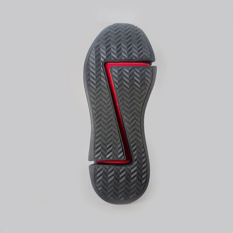 slide 7 of 7, UNOS BY SZ Adult Sneakers - Black M 8.0-9.0/W 9.5-10.5: Lace Up, Breathable Upper, Removable Sock Liner, 1 ct