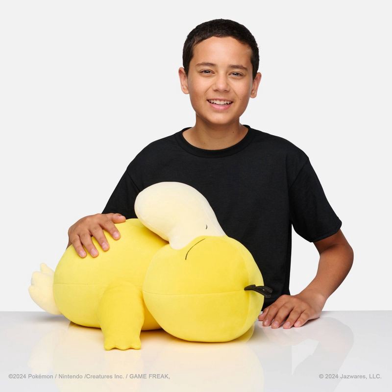 slide 7 of 7, Pokemon Kids' 18" Sleeping Plush Psyduck, 1 ct